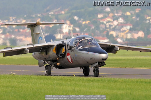 2009-06-27 Zeltweg Airpower 0571 Saab 105OE - Austrian Armed Forces